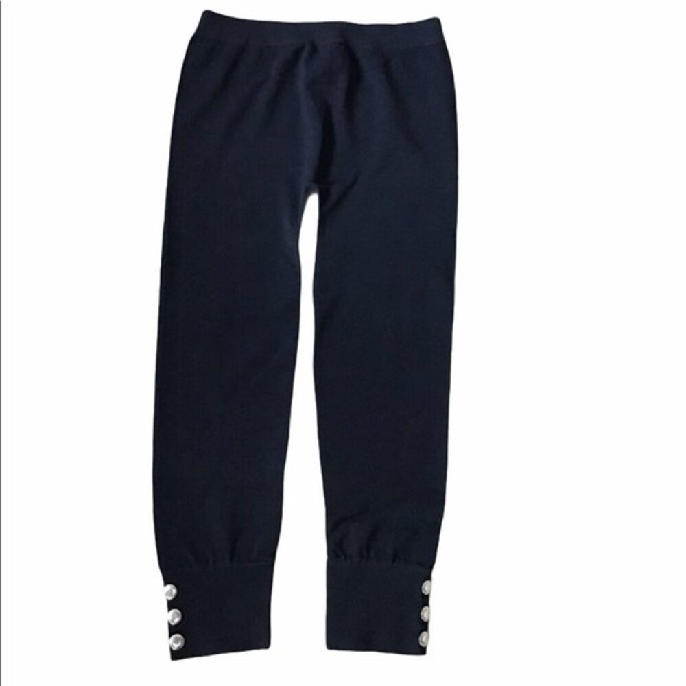 Cherry Berry Black Crop Legging
